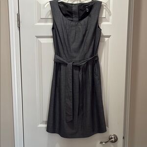 H & M Elegant Gray Sleeveless Dress